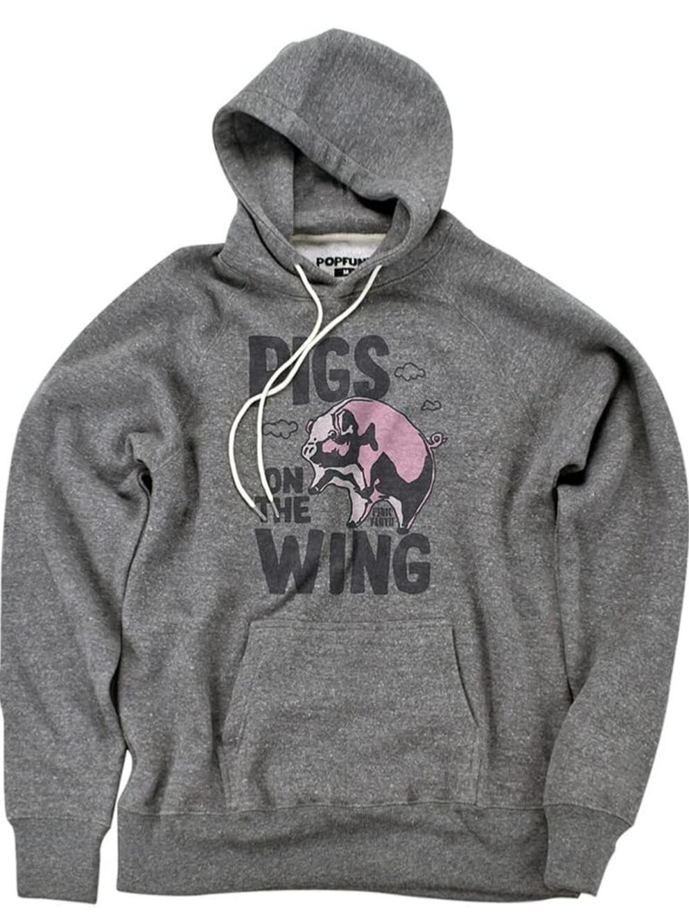 9420 Popfunk Pink Floyd The Flying Pig Official Premium Ultrasoft  Hoodie nwot